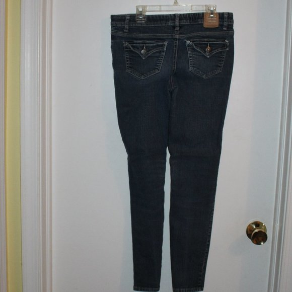 Girls Red Camel Adjustable Waist Jeans - Picture 2 of 2